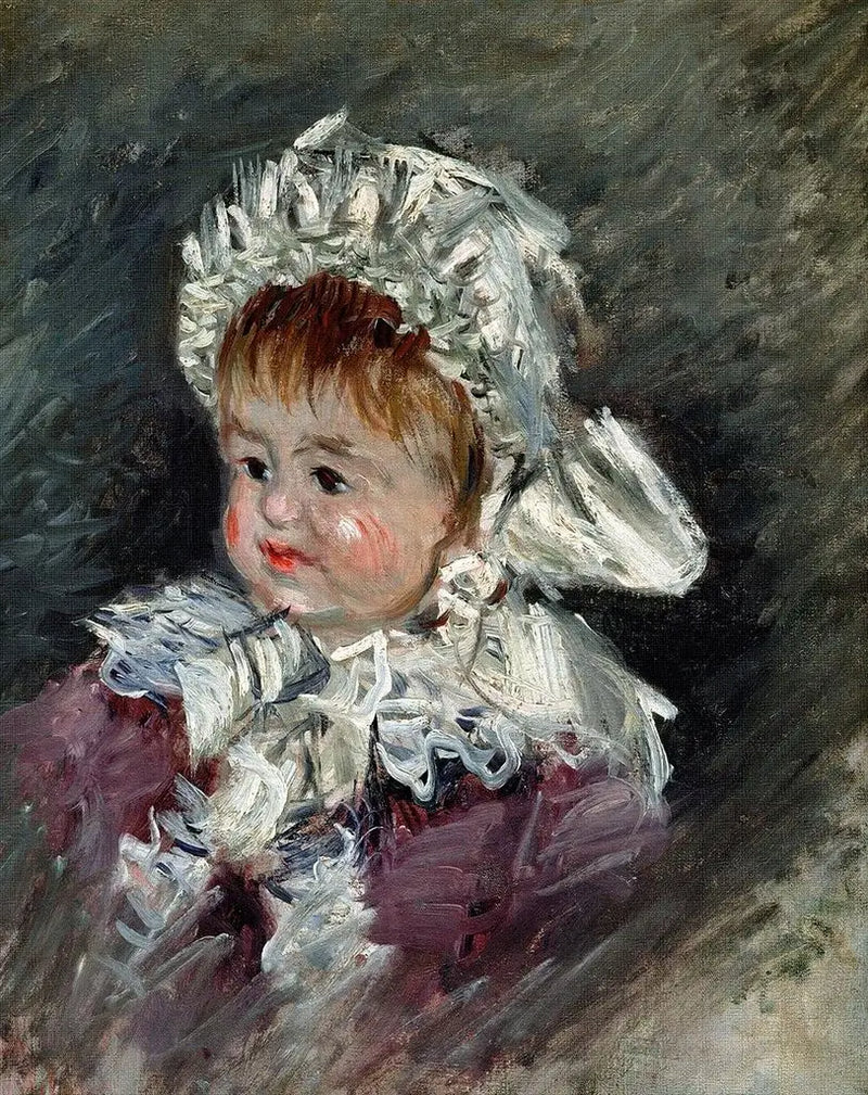 Portrait of baby Michel Monet - Claude Monet