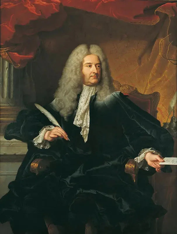 Portrait of Michel Robert Le Peletier des Forts - Hyacinthe Rigaud