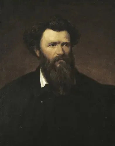 Portrait of Miklós Izsó - Viktor Madarász