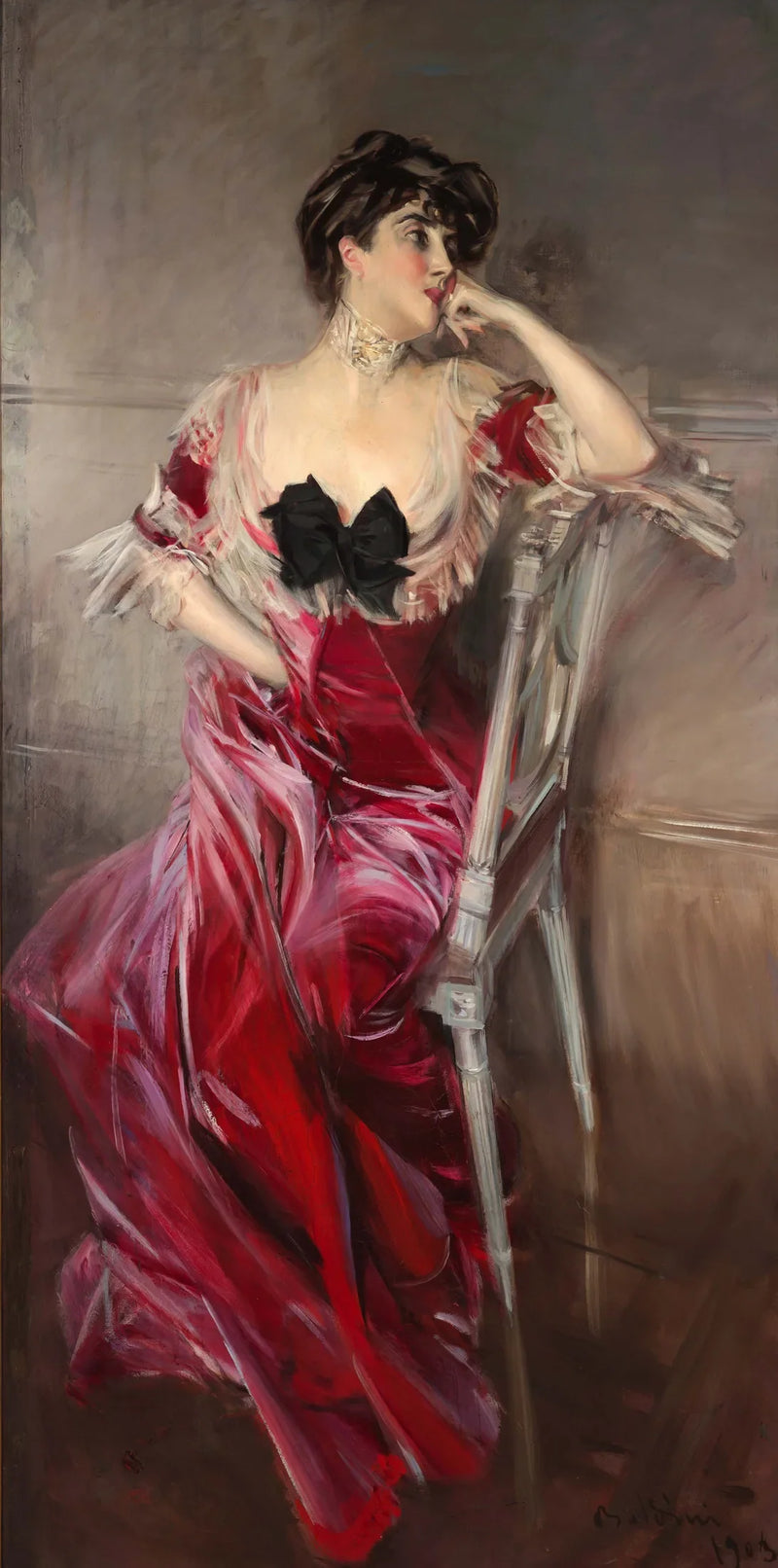 Portrait of Miss Bell - Giovanni Boldini