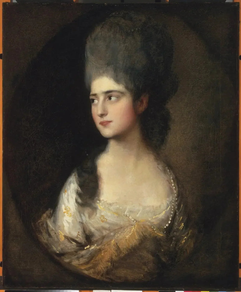 Portrait of Miss Elizabeth Linley [later Mrs. Richard Brinsley Sheridan] - Thomas Gainsborough