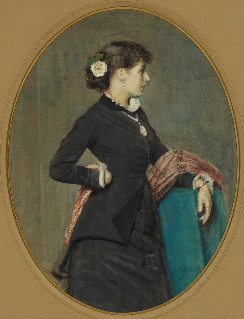 Portrait of Miss Nyström - Anders Zorn