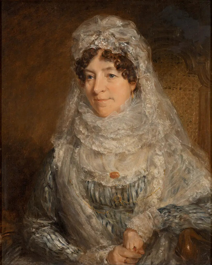Portrait de Mme Edwards - John Constable image 1 copie peinte à la main à l’huile