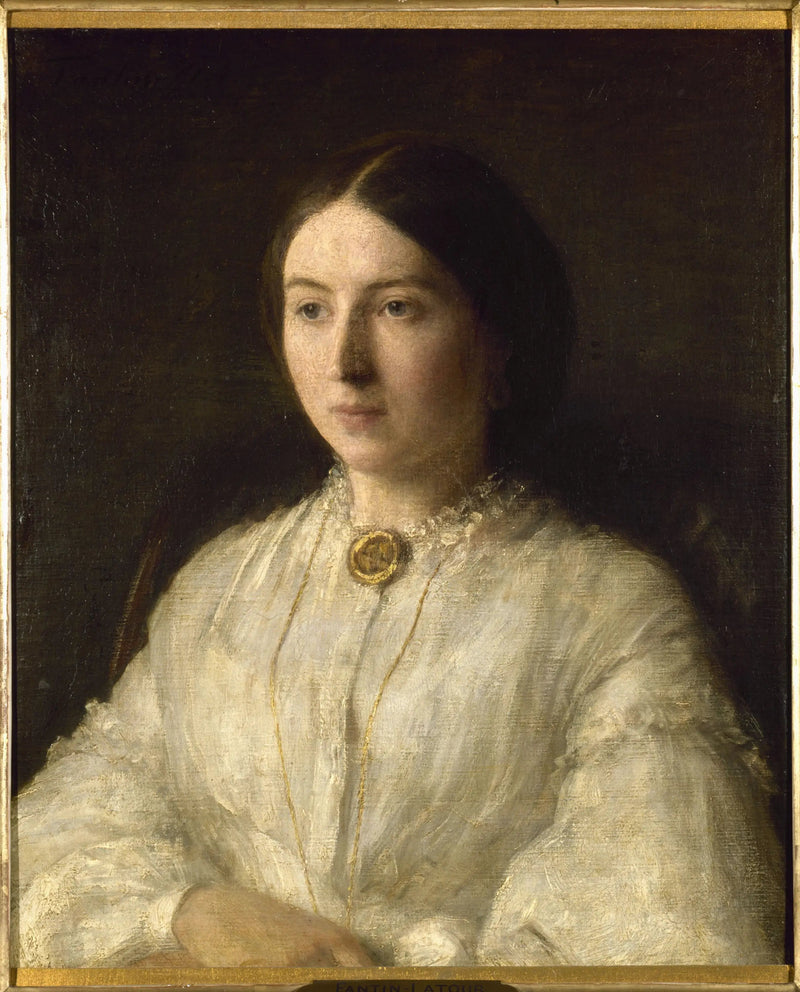 Portrait of Mrs. Edwin Edwards - Henri Fantin-Latour
