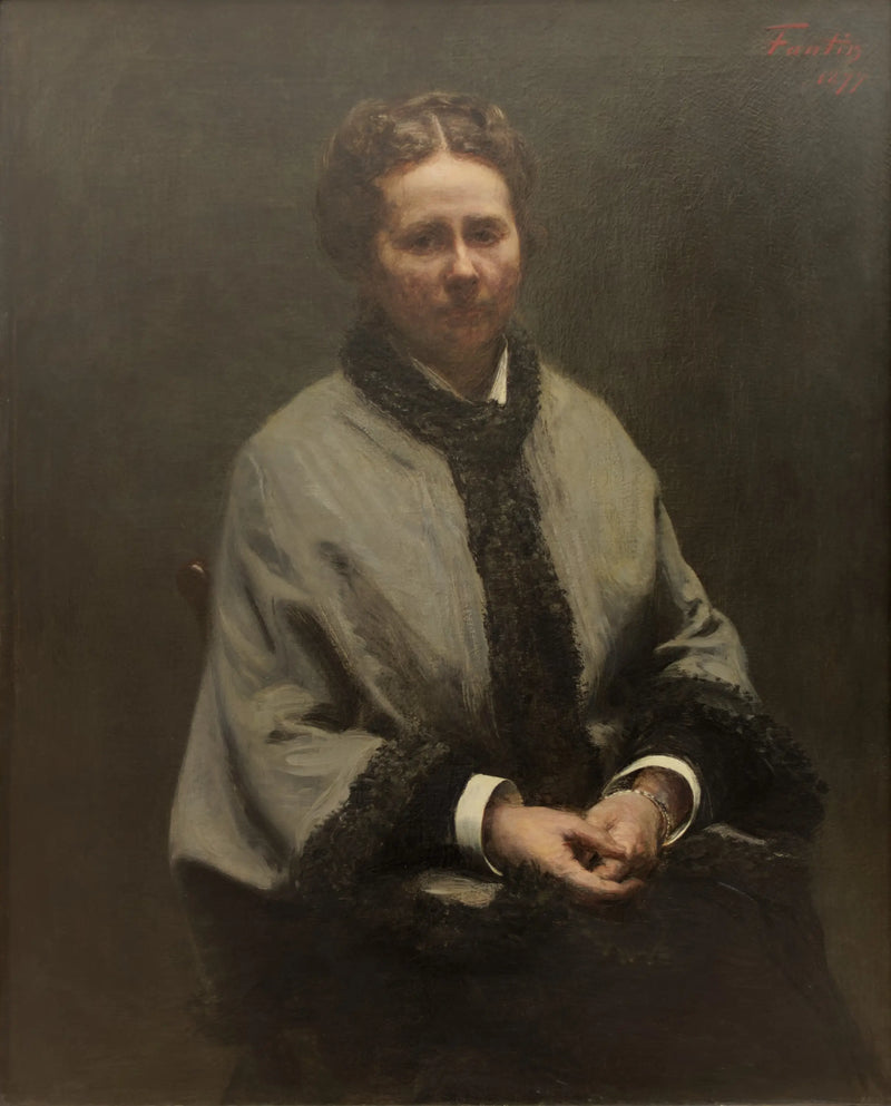 Portrait of Mme Fantin-Latour - Henri Fantin-Latour