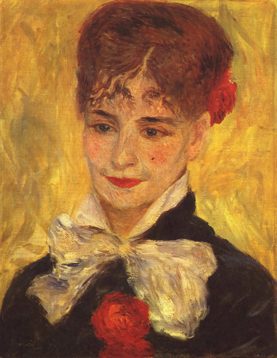 Portrait of Mme Iscovesco - Pierre-Auguste Renoir