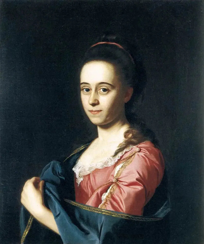 Portrait of Mrs. Joshua Henshaw II (Catherine Hill) - John Singleton Copley