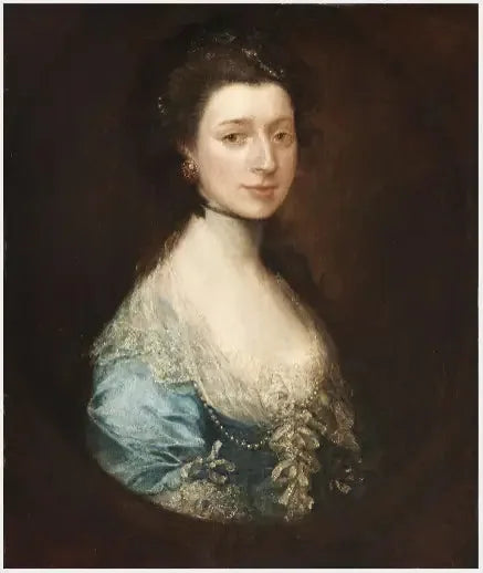 Portrait of Mrs. King (née Spence) - Thomas Gainsborough