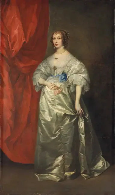 Portrait of Mrs. Oliver St. John, later Lady Poulett - Antoine van Dyck