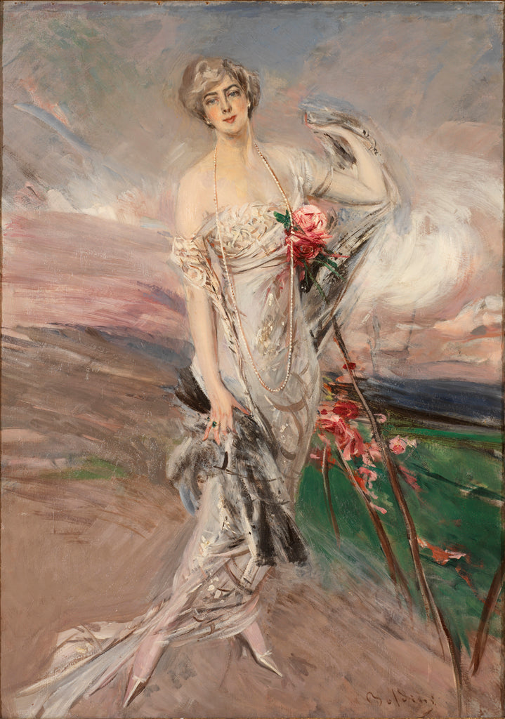 Portrait of Mrs. Peter Cooper Hewitt - Giovanni Boldini