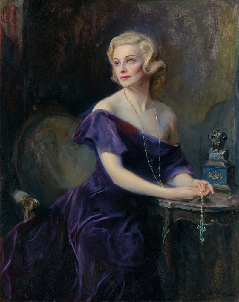 Portrait of Mrs Philip Astley, née Madeleine Carroll - Philip de László