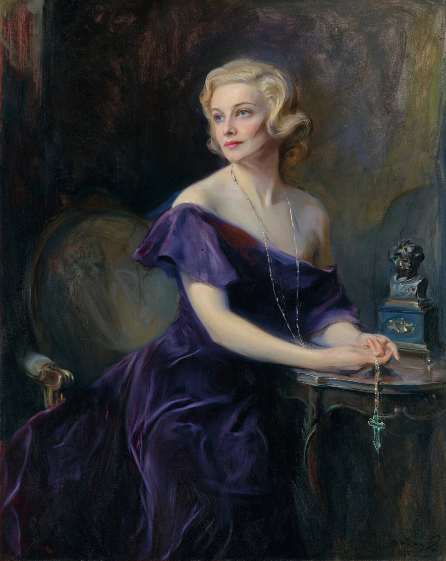 Portrait of Mrs Philip Astley, née Madeleine Carroll - Philip de László
