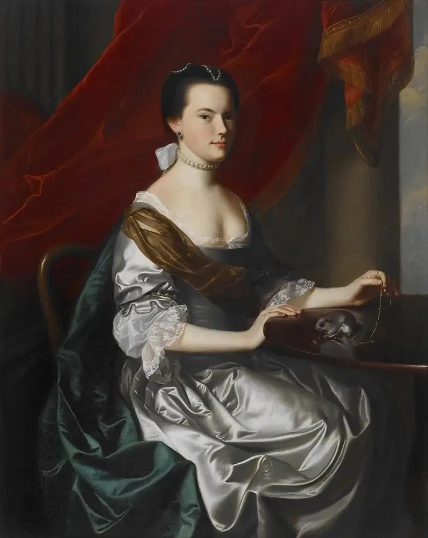 Portrait of Mrs. Theodore Atkinson Jr. - John Singleton Copley