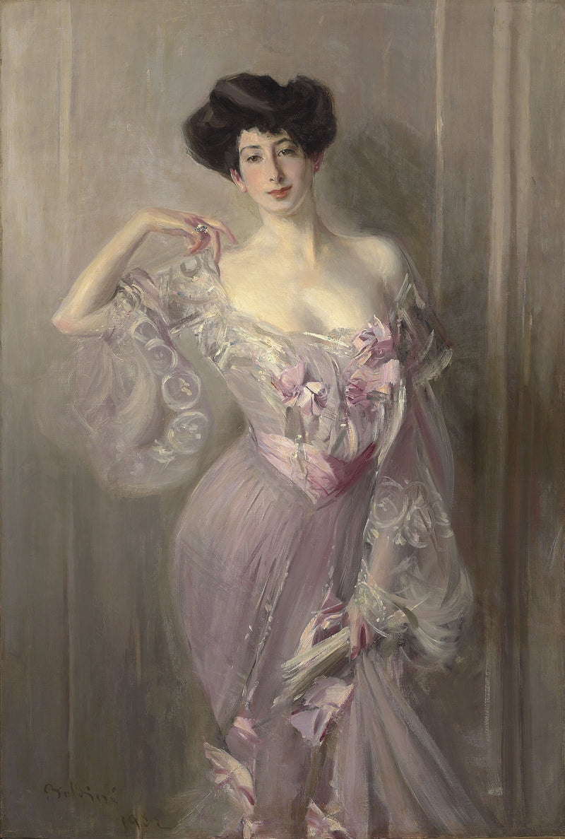 Portrait of Mme Wertheimer - Giovanni Boldini