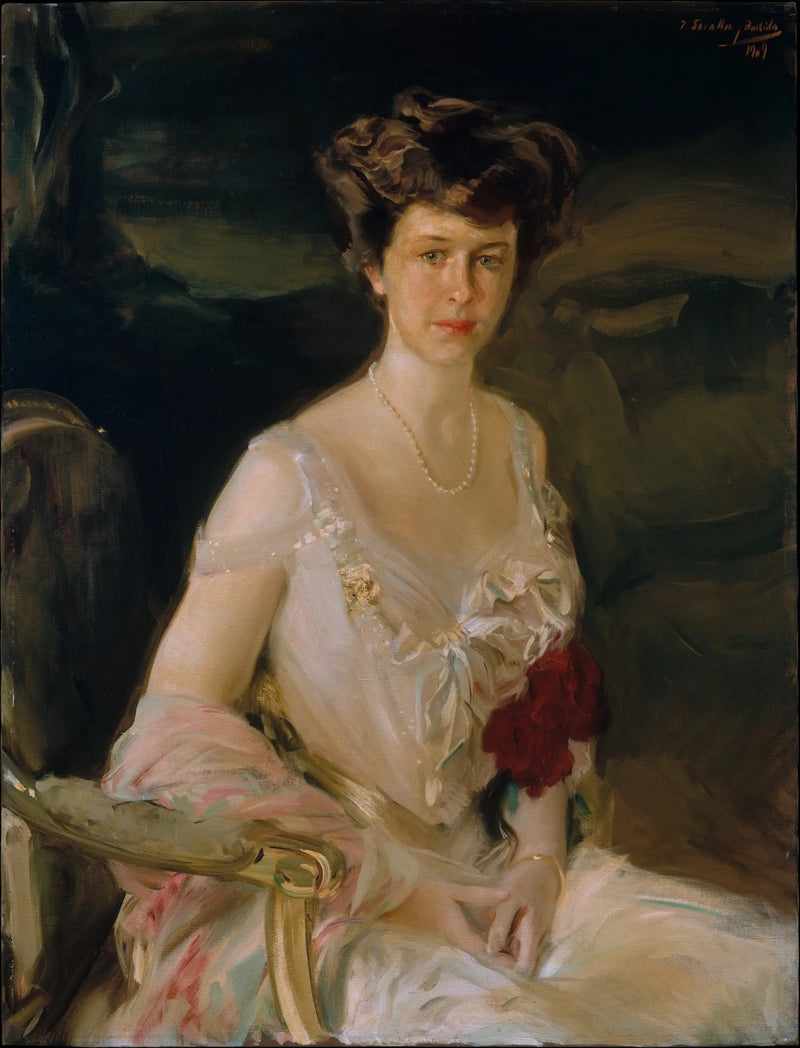 Portrait of Mrs. Winthrop W. Aldrich - Joaquín Sorolla