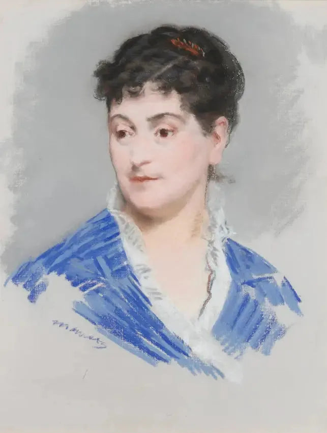 Portrait of Mme Zola - Édouard Manet