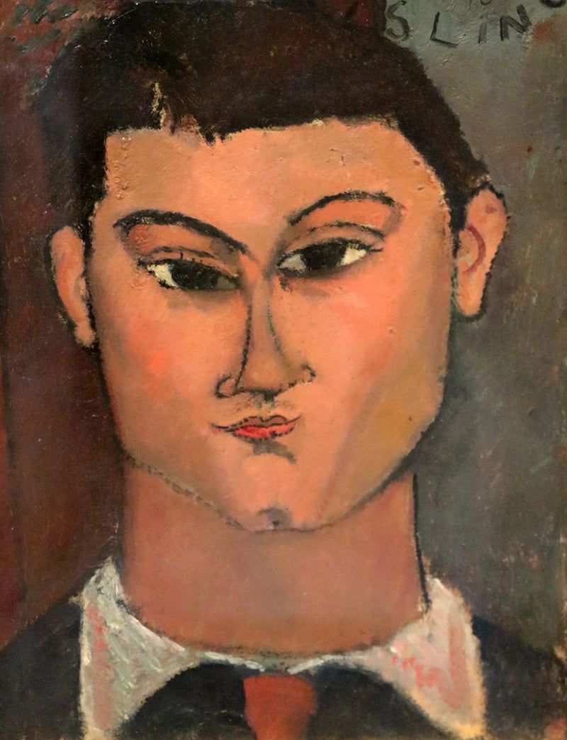 Portrait of Moïse Kisling - Amedeo Modigliani