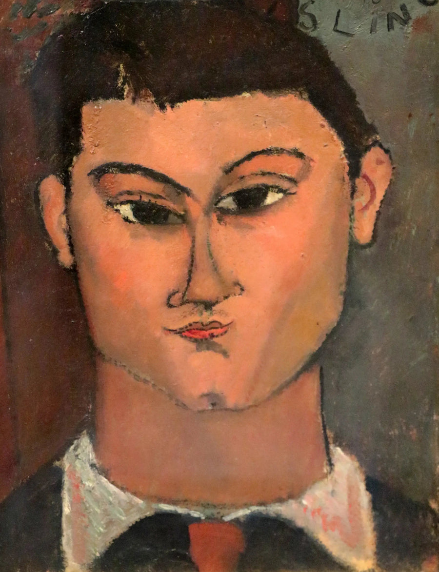 Portrait of Moïse Kisling - Amedeo Modigliani