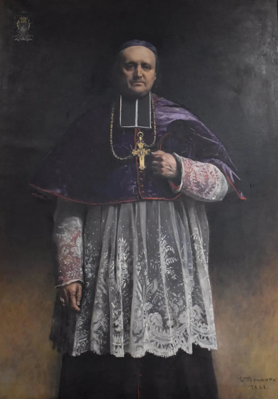 Portrait of Monseigneur Félix-Arsène Billard - Léon Bonnat