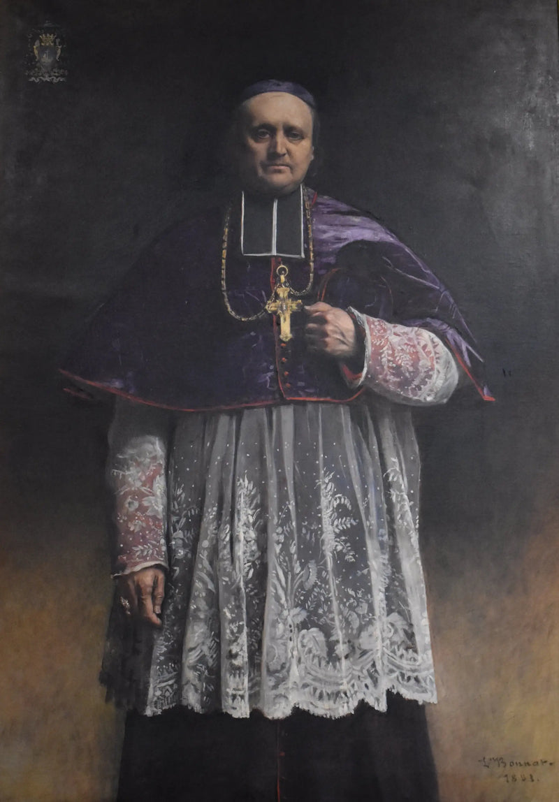 Portrait of Monseigneur Félix-Arsène Billard - Léon Bonnat