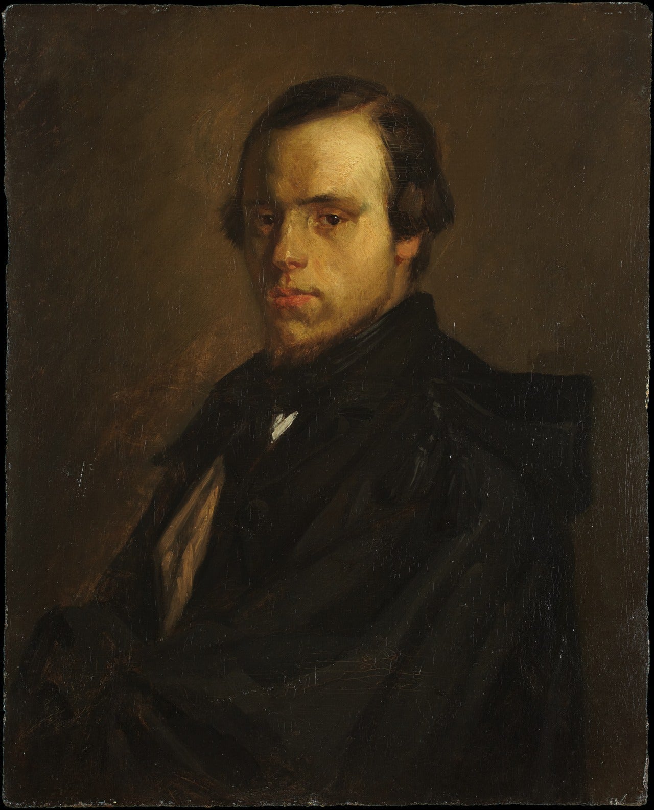 Portrait of Monsieur le Courtois, brother-in-law of the artist - Jean-François Millet