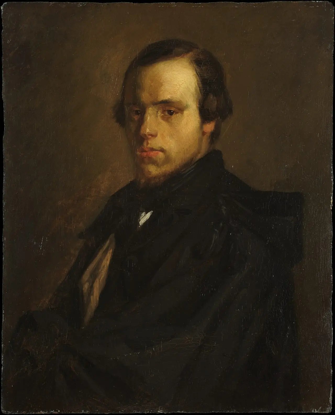 Portrait de Monsieur le Courtois beau-frère de l’artiste - Jean-François Millet - Alpha Reproduction