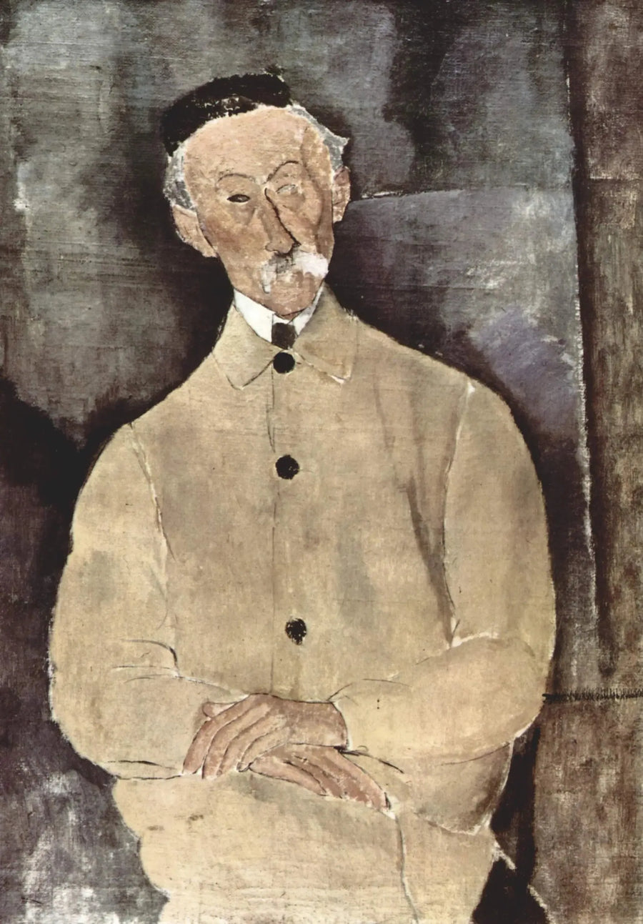 Portrait of Mr. Lepoutre - Amedeo Modigliani