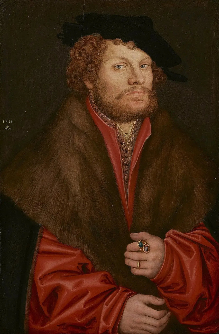 Portrait of Moritz Buchner - Lucas Cranach the Elder