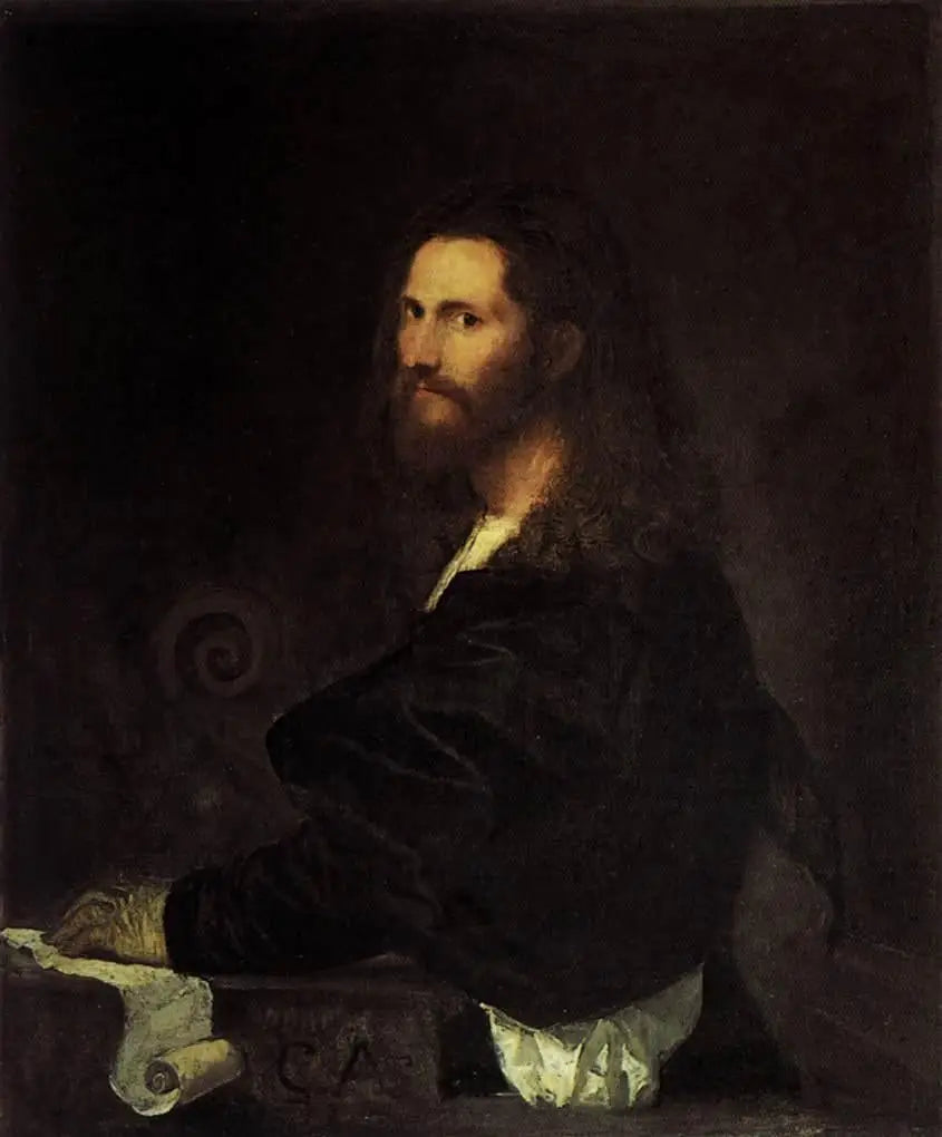 Portrait of Musician - Titian