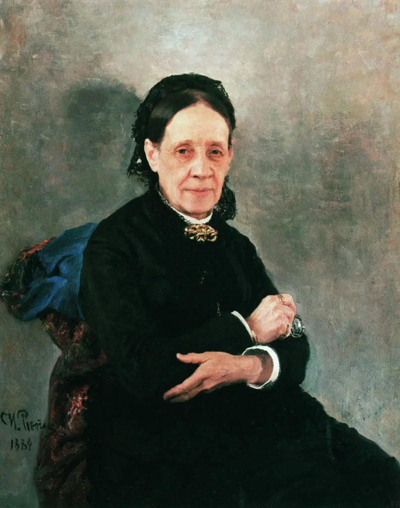 Portrait of N. V. Stasova - Ilya Repin