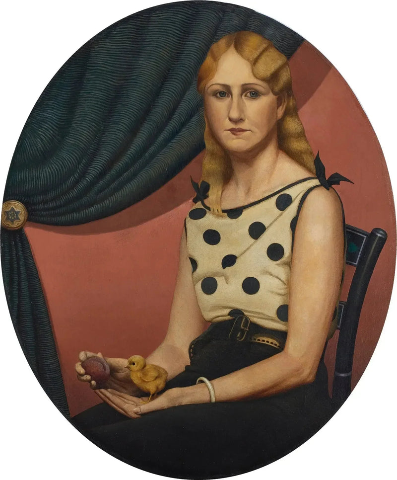 Portrait of Nan - Grant Wood
