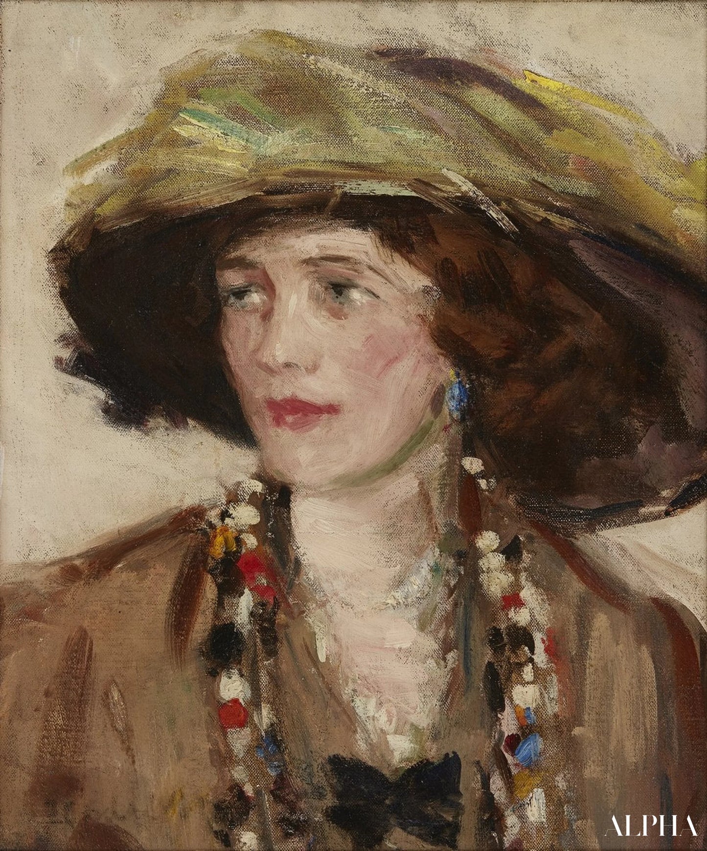 Portrait de Nan Ivory - Francis Cadell - Reproductions de tableaux et peintures haut de gamme