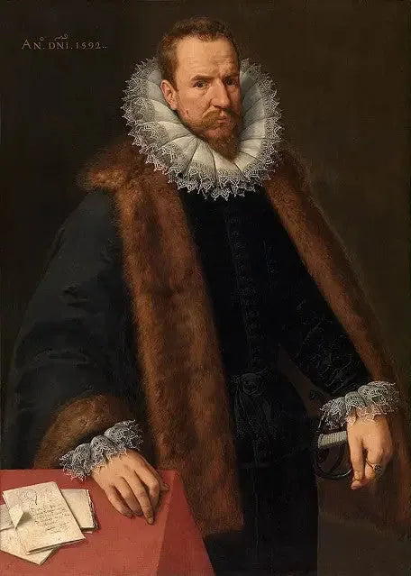 Portrait of Nicolas de Hellincx, conseiller du roi - Frans Pourbus the Younger