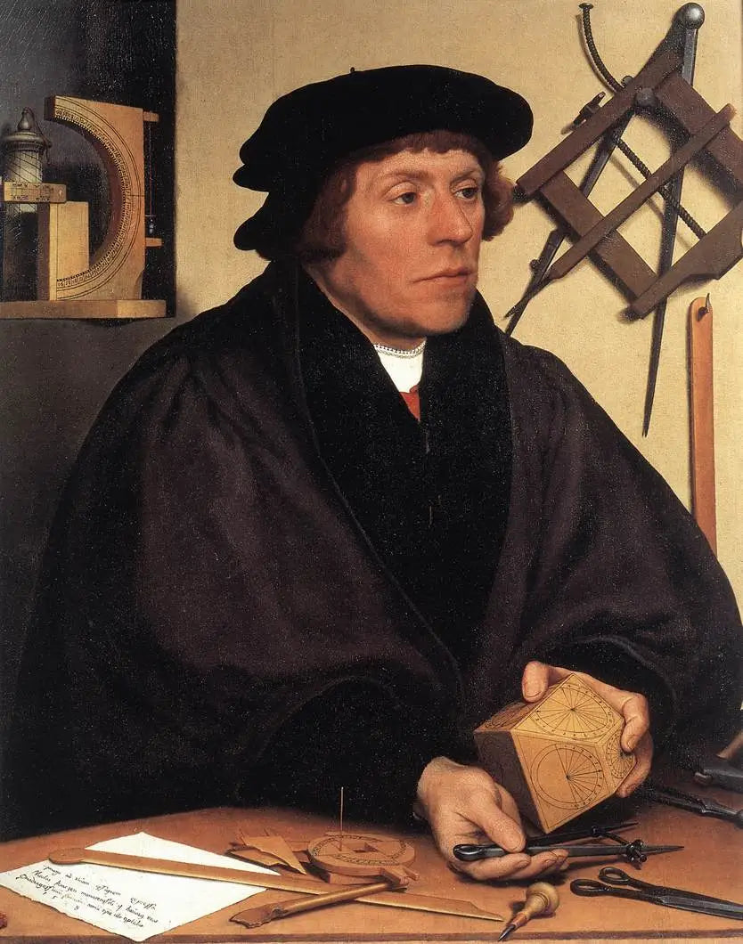 Portrait of Nicolas Kratzer - Hans Holbein the Younger