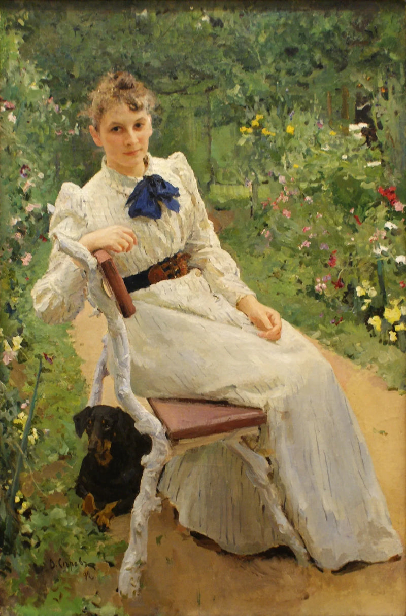 Portrait of O. F. Tomara - Valentin Serov