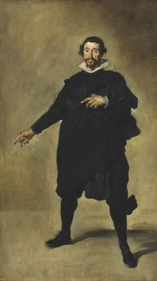 Portrait of Pablillos de Valladolid, jester of Philip IV - Édouard Manet