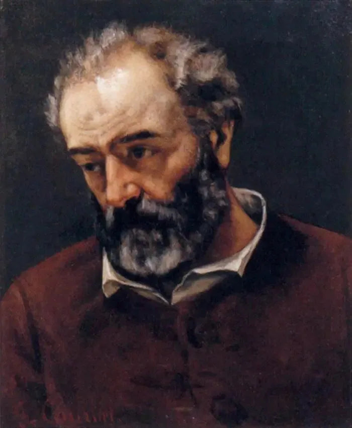Portrait of Paul Chenavard - Gustave Courbet