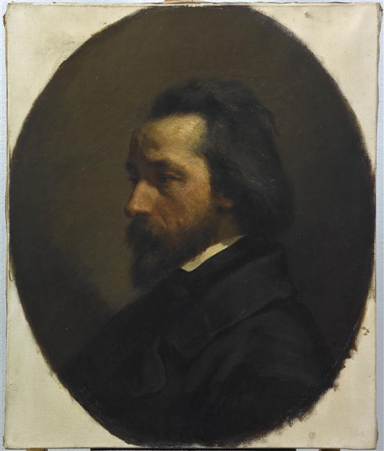 Portrait of Paul François Collot, a merchant of novelties - Jean-François Millet