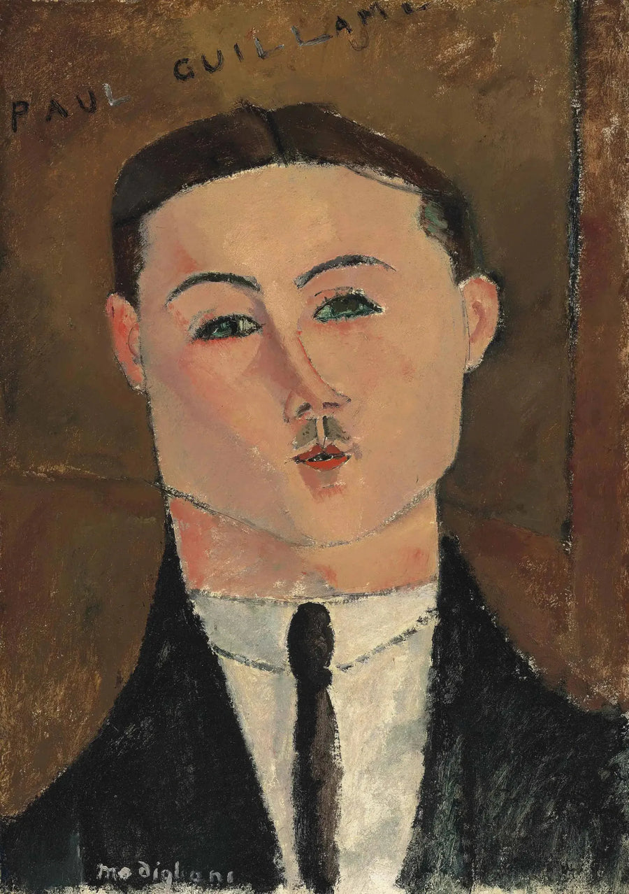 Portrait of Paul Guillaume - Amedeo Modigliani