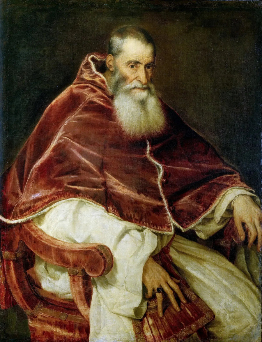 Portrait of Paul III - Titian