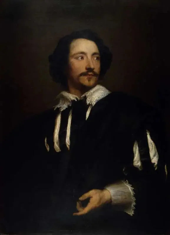 Portrait of Paul Ponce (1603-1685) - Antoine van Dyck
