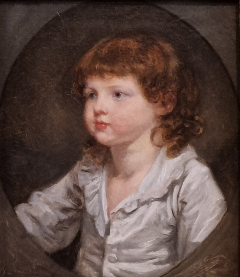 Portrait of Paul Stroganov - Jean-Baptiste Greuze
