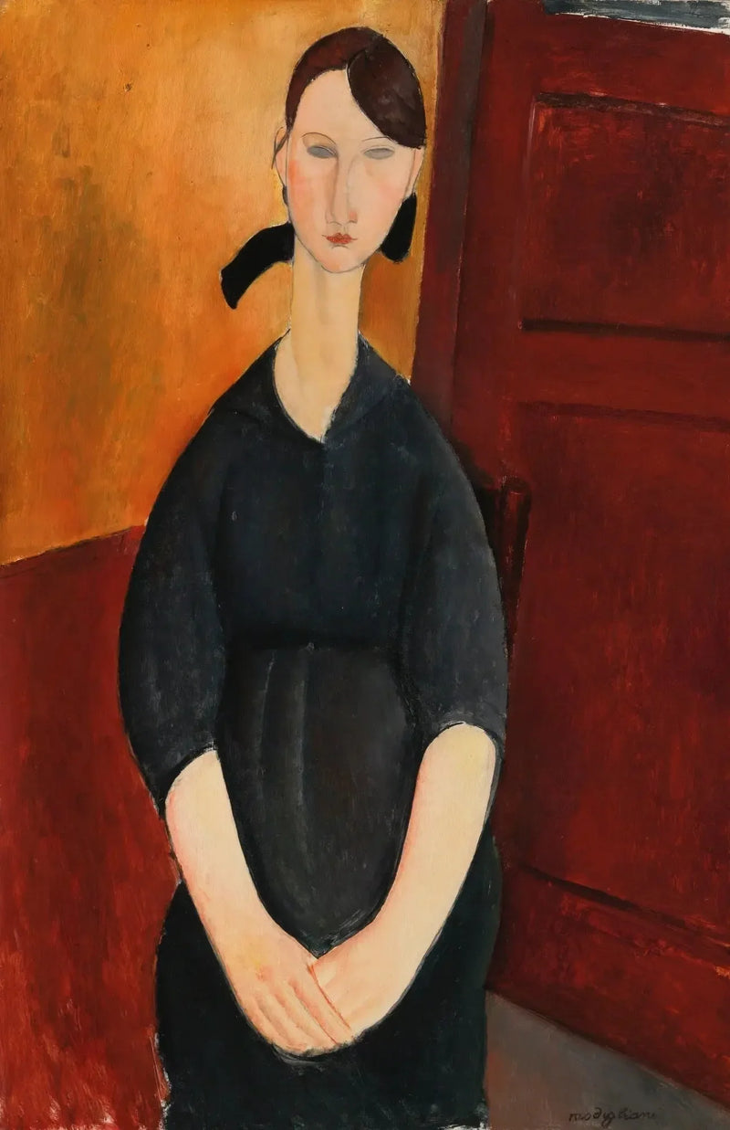Portrait of Paulette Jourdain - Amedeo Modigliani
