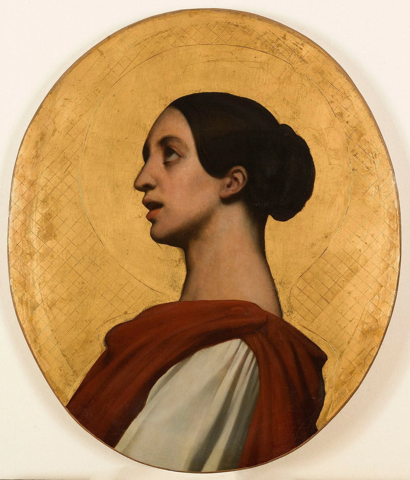 Portrait of Pauline Viardot as Saint Cecilia - Ary Scheffer
