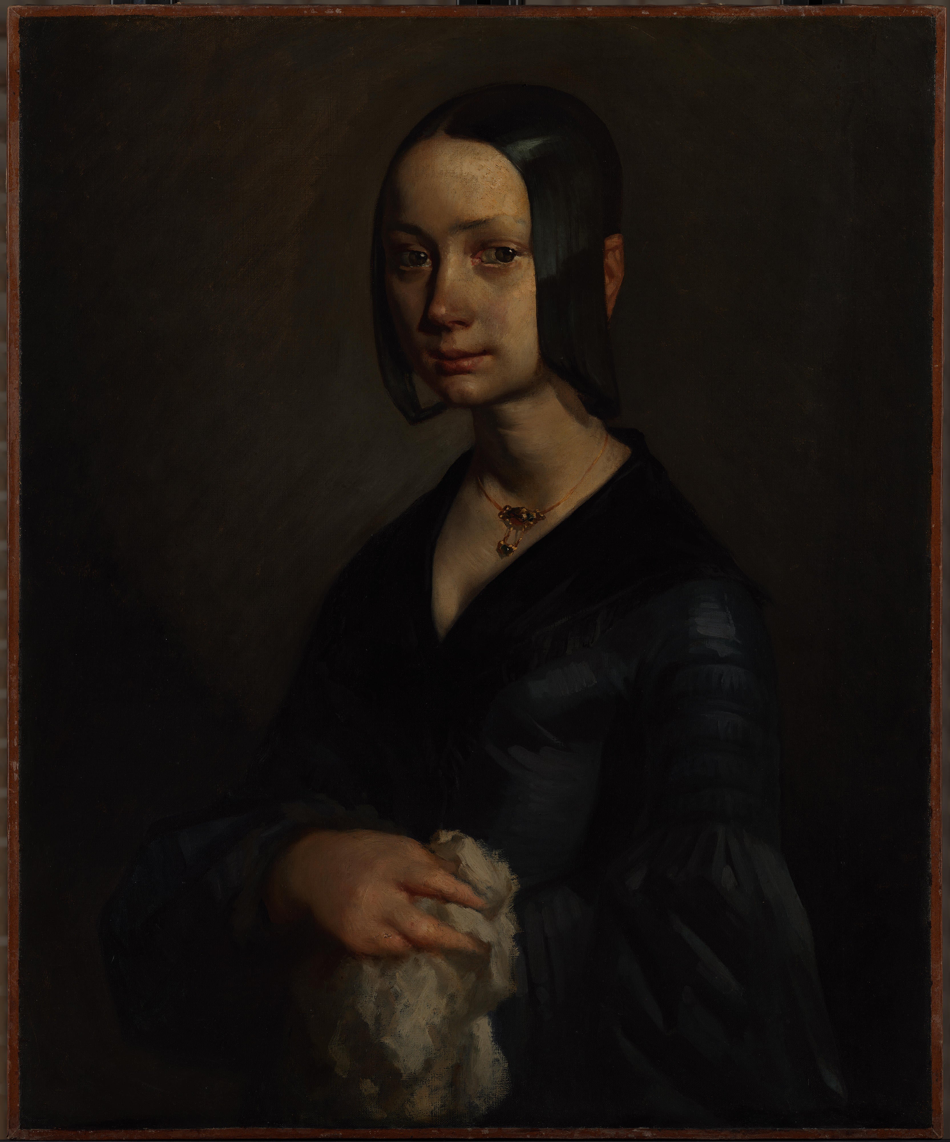 Portrait of Pauline-Virginie Ono - Jean-François Millet