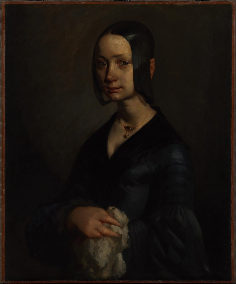 Portrait of Pauline-Virginie Ono - Jean-François Millet