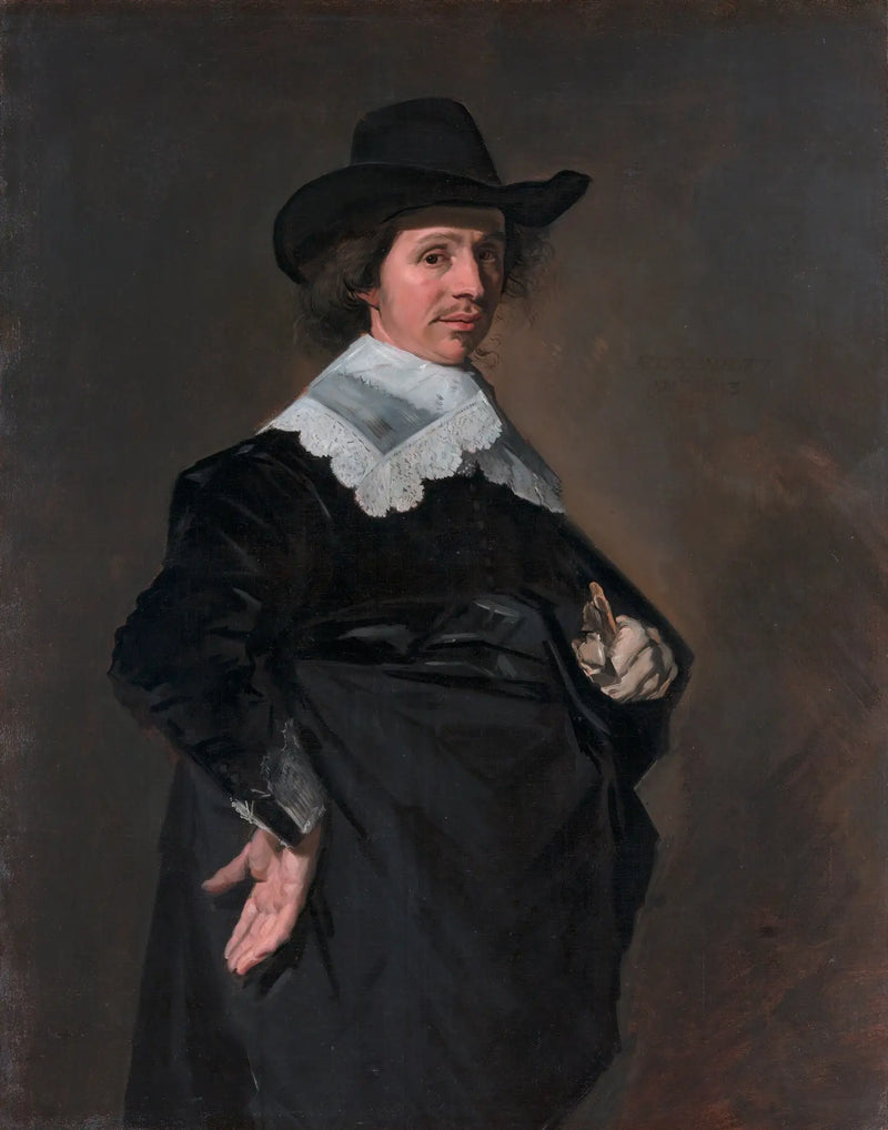 Portrait of Paulus Verschueren (1606-1667) - Frans Hals