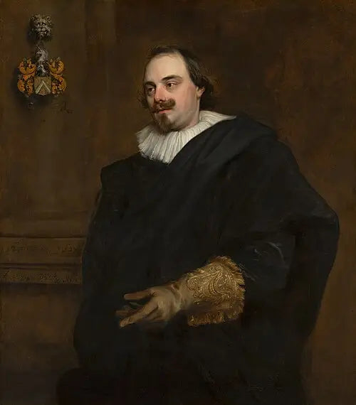 Portrait of Peeter Stevens - Antoine van Dyck