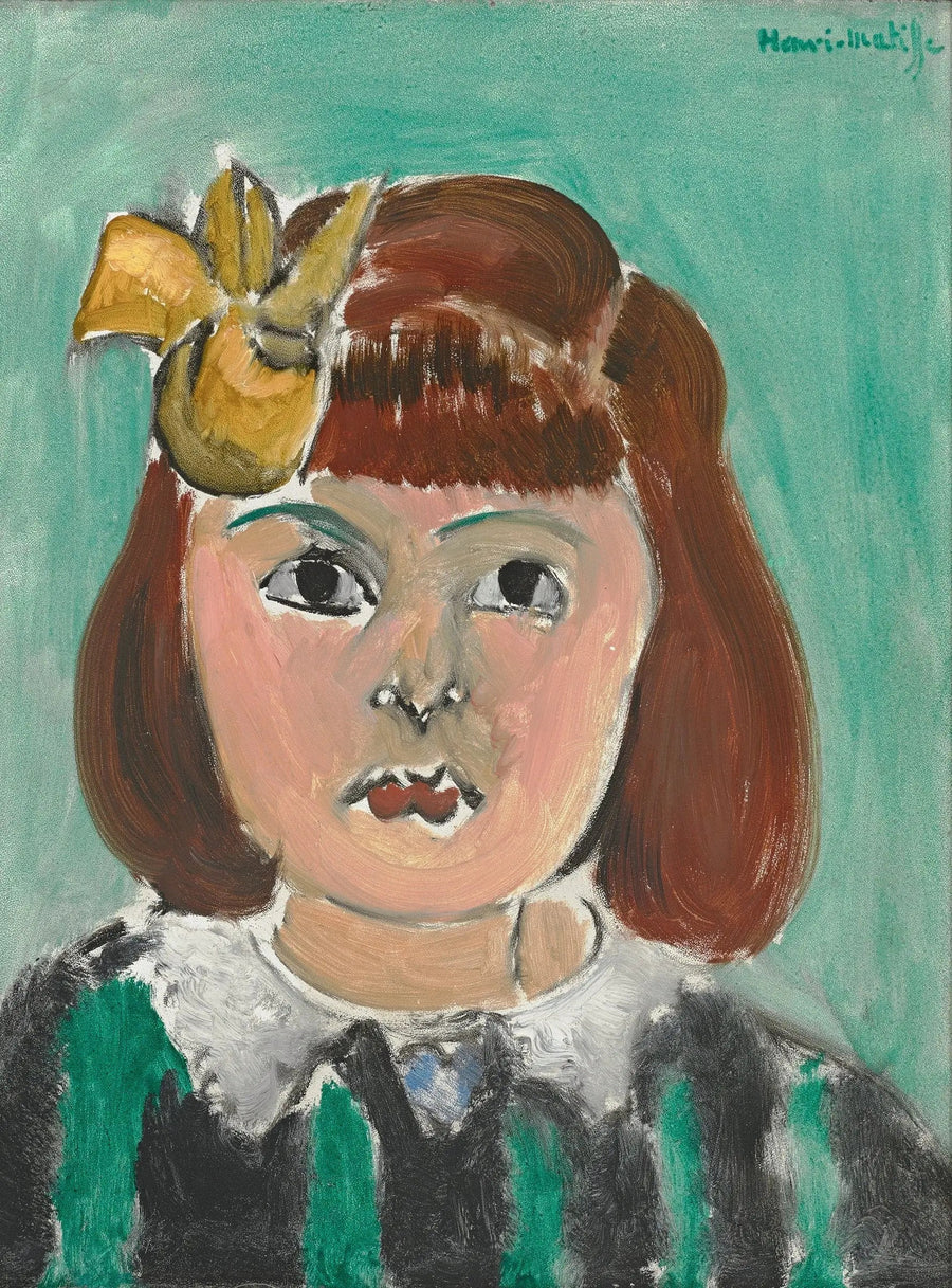 Portrait of a Little Girl - Henri Matisse