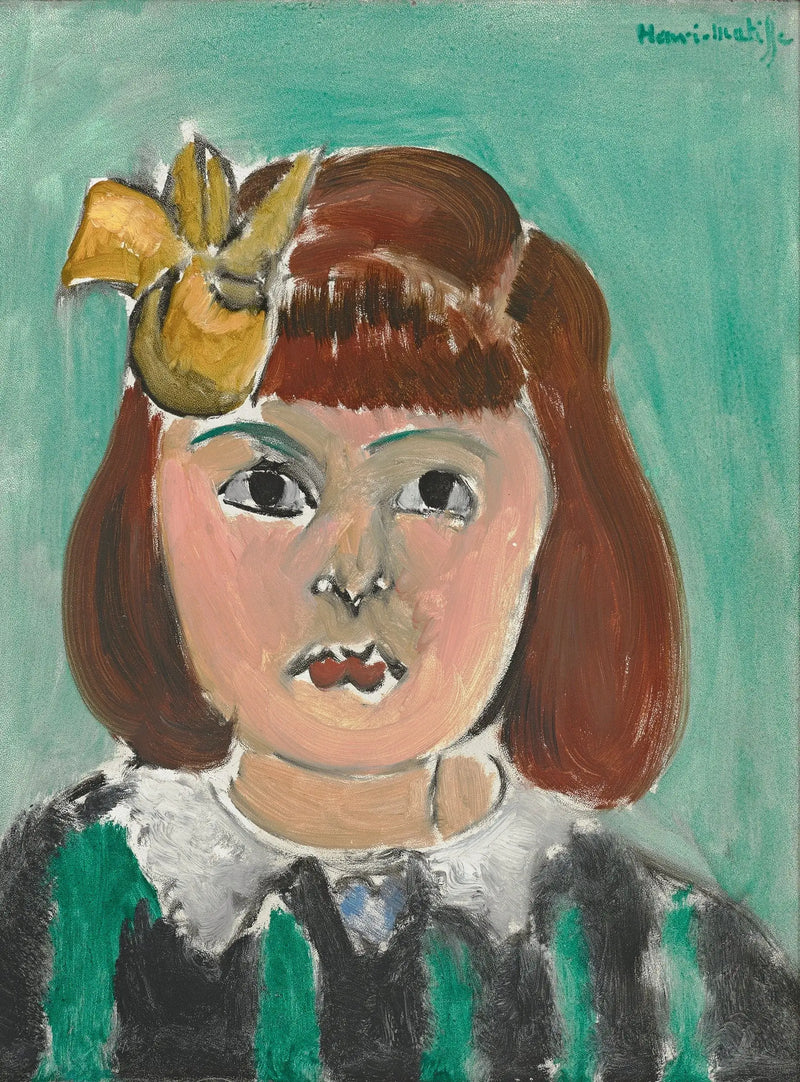 Portrait of a Little Girl - Henri Matisse
